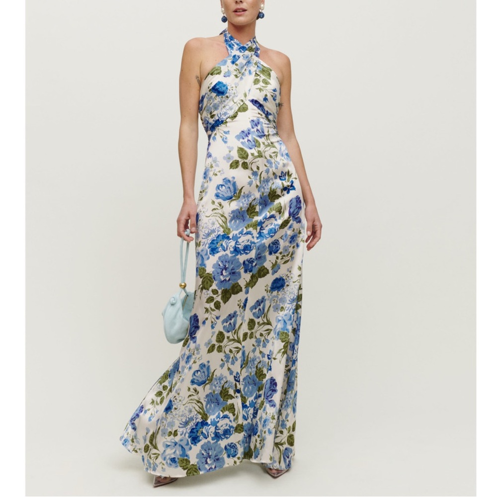 Reformation Veria Silk dress